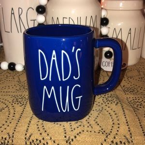 Rae Dunn DAD’S MUG Mug Deep Blue